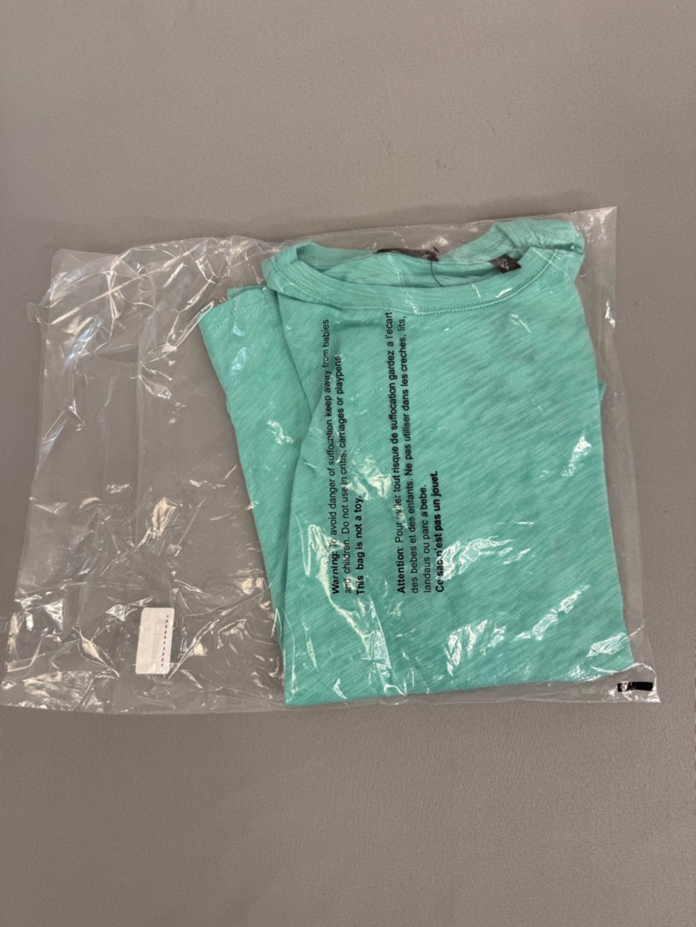 ATM T- Shirt 100% Premium Cotton Blue Short Sleeve Size Small Bali Color NWT - Picture 8 of 9
